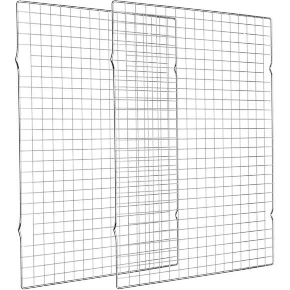 Cooling Rack for Baking 2-Pack, 16x10 Inches Baking Rack, Thick Wire Cookie - Picture 1 of 8